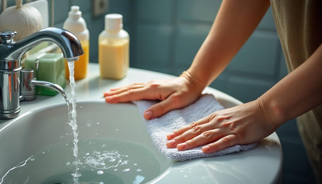 Les étapes clés pour assainir et désinfecter correctement la salle de bain