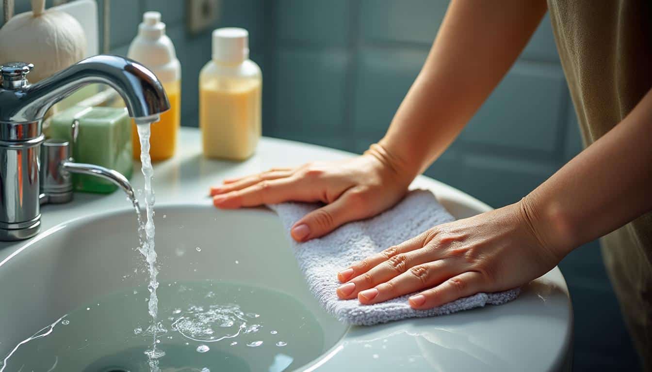 Les étapes clés pour assainir et désinfecter correctement la salle de bain