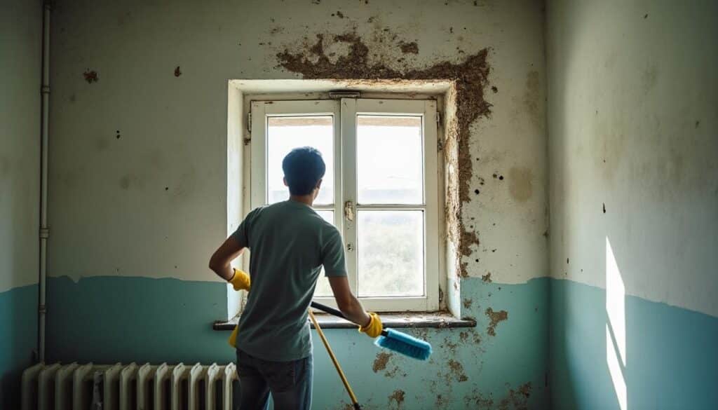 Comment prévenir l’humidité et la moisissure lors de l’assainissement et du nettoyage de la maison