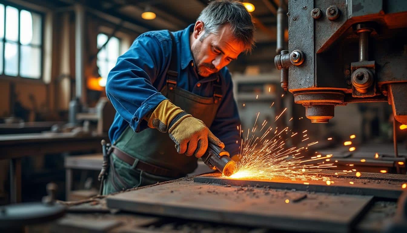 Illustration: Comprendre le rôle essentiel de la scie à ruban dans la découpe du métal