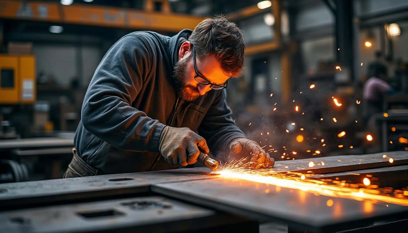 Illustration: Comment fonctionne une scie à ruban adaptée à la découpe des métaux ?