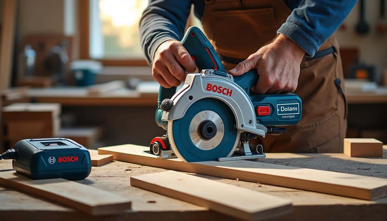 Illustration: Comment les innovations Bosch améliorent la performance de votre scie sauteuse GST 18V