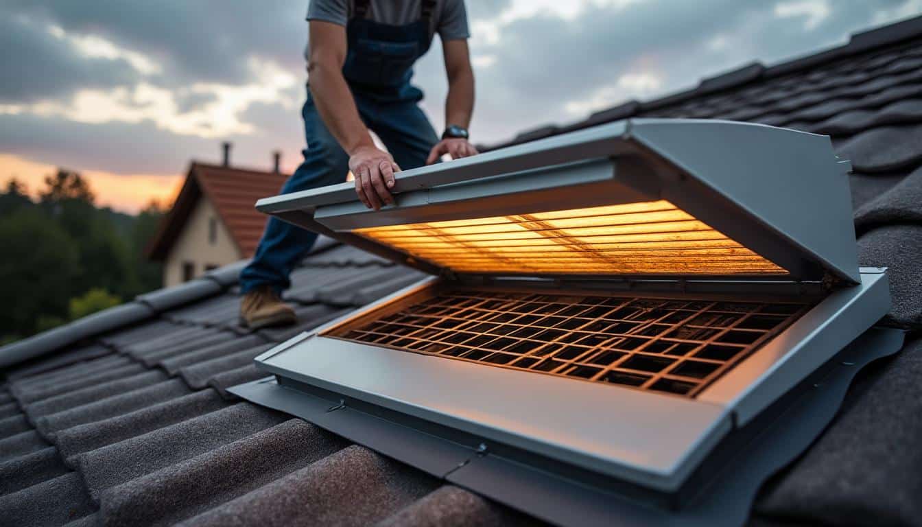 Illustration: Pourquoi l’installation d’un aérateur de toiture est-elle indispensable ?