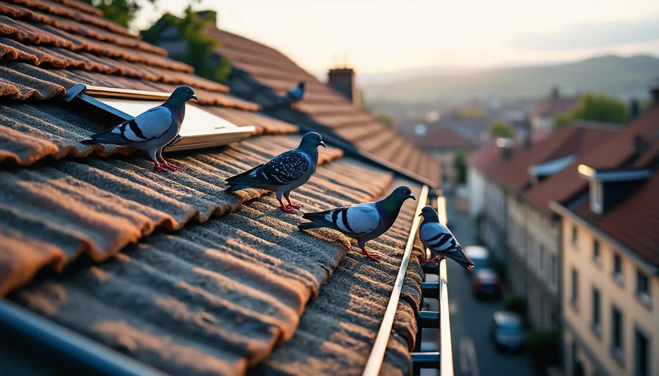 Illustration: Pourquoi protéger sa toiture des oiseaux : enjeux et solutions efficaces