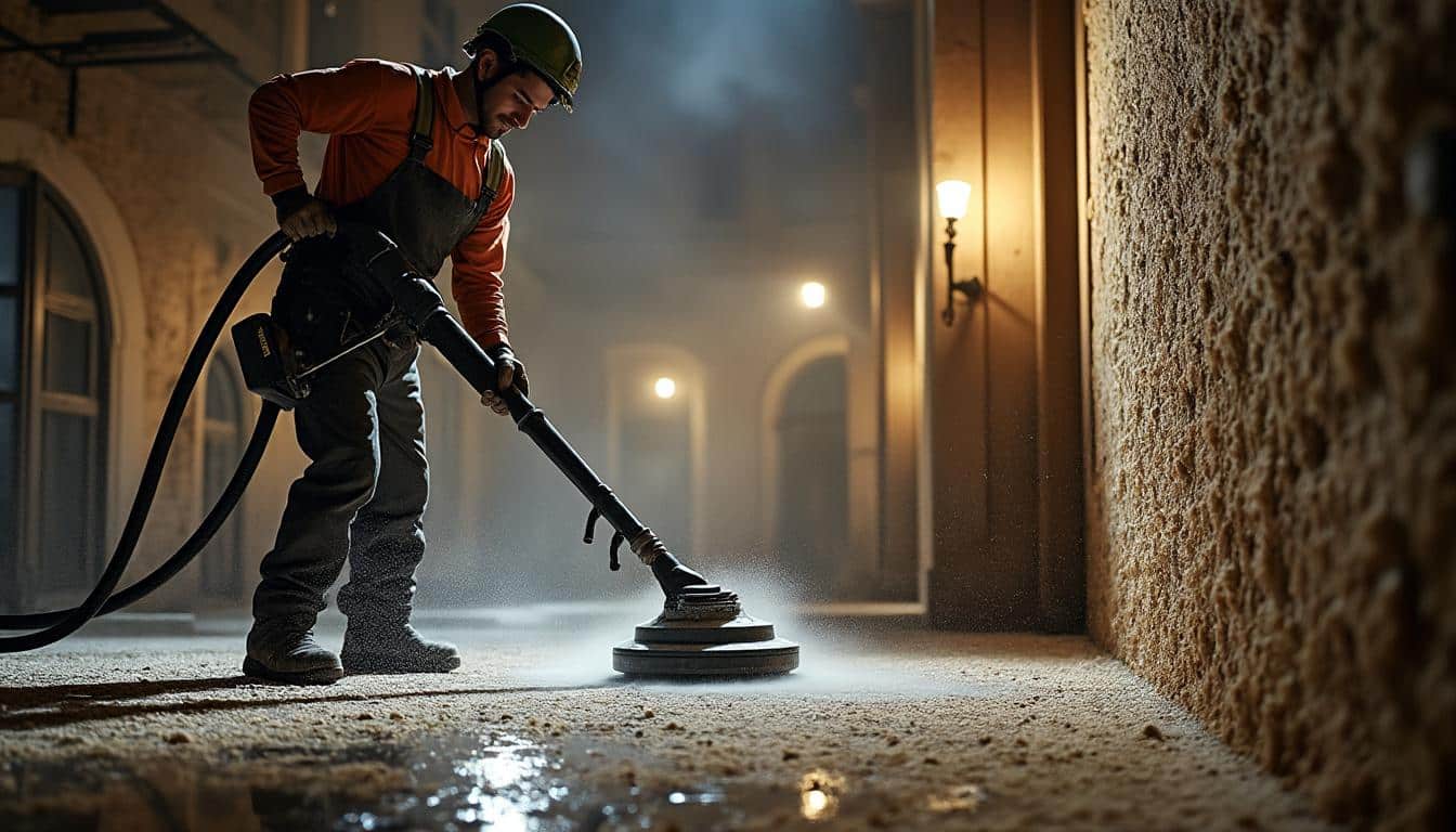 Illustration: Comprendre l’utilité de la brosse rotative dans le nettoyage de toiture