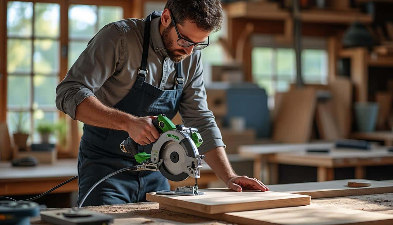 Illustration: Conseils pour utiliser votre scie circulaire Festool TS 55 en toute sécurité et efficacité