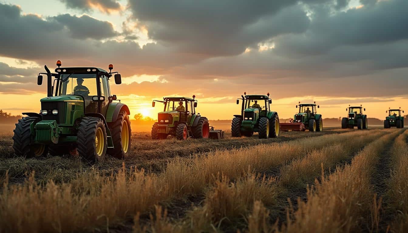 Illustration: Les différents modèles de scies circulaires adaptées aux tracteurs