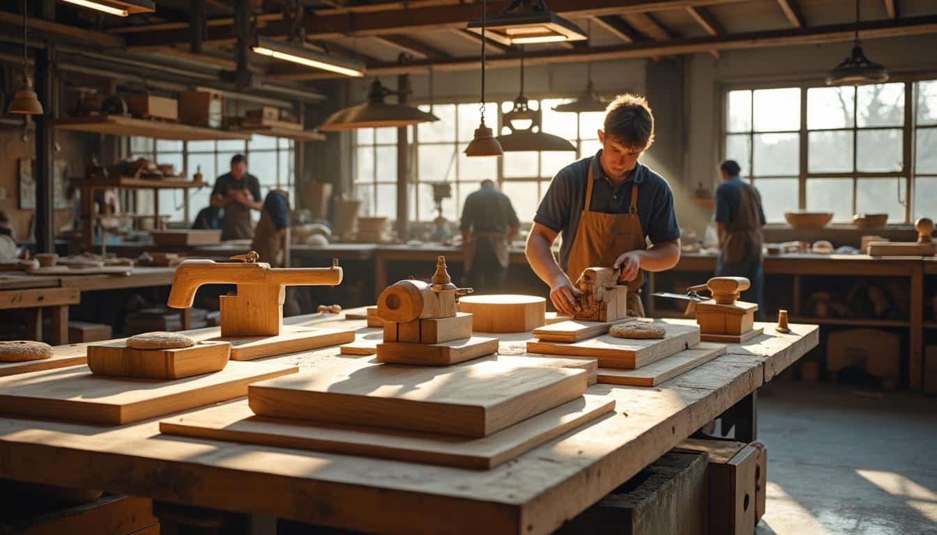 Illustration: Les modèles variés de scies sur plateau pour tous les besoins