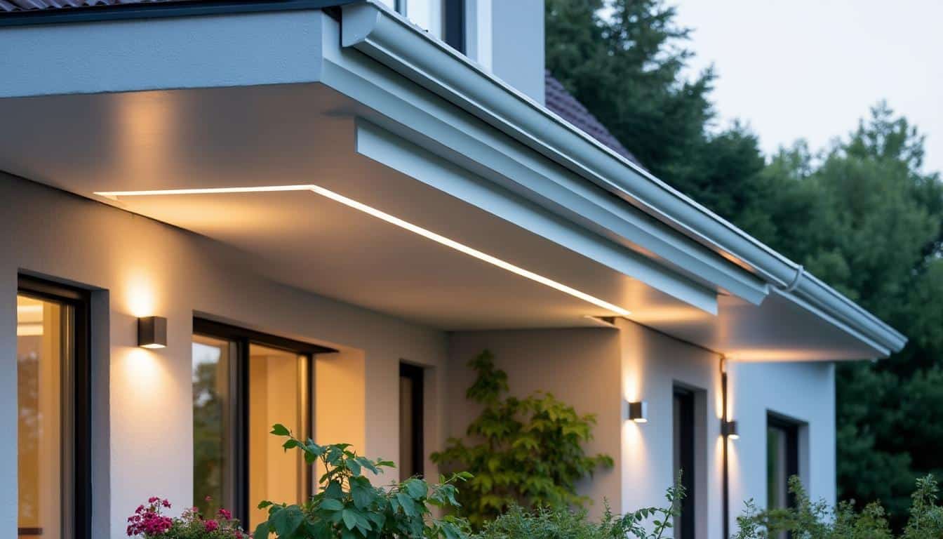 Illustration: Comprendre la fonction et l’emplacement de la sous face de toiture en PVC