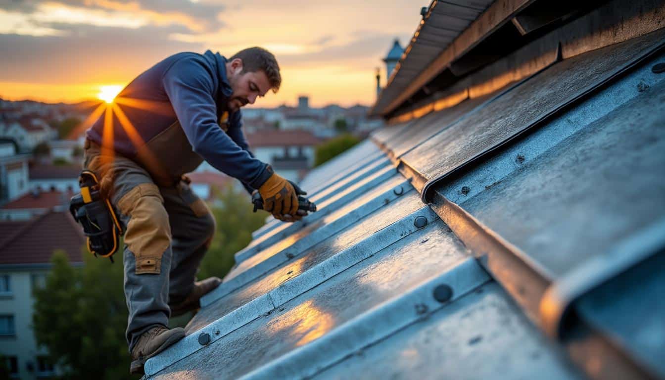 Illustration: Comprendre le rôle essentiel de la tôle de rive dans la finition de toiture