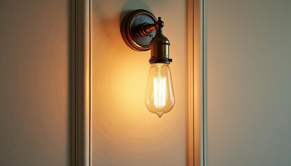 Applique murale vintage : charme rétro et lumière chaleureuse