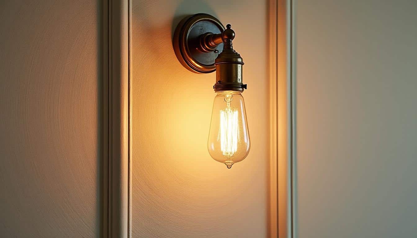 Applique murale vintage : charme rétro et lumière chaleureuse