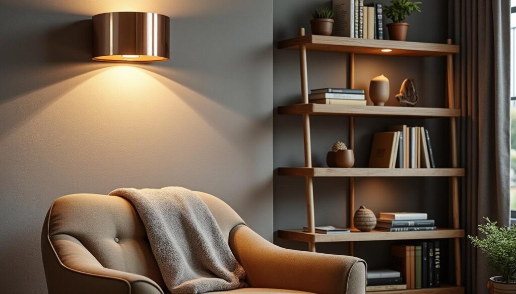 Applique murale déportée : design modulable et ambiance chaleureuse