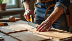 Découper du parquet : guide complet pour une coupe précise et durable