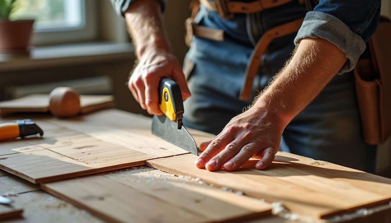 Découper du parquet : guide complet pour une coupe précise et durable