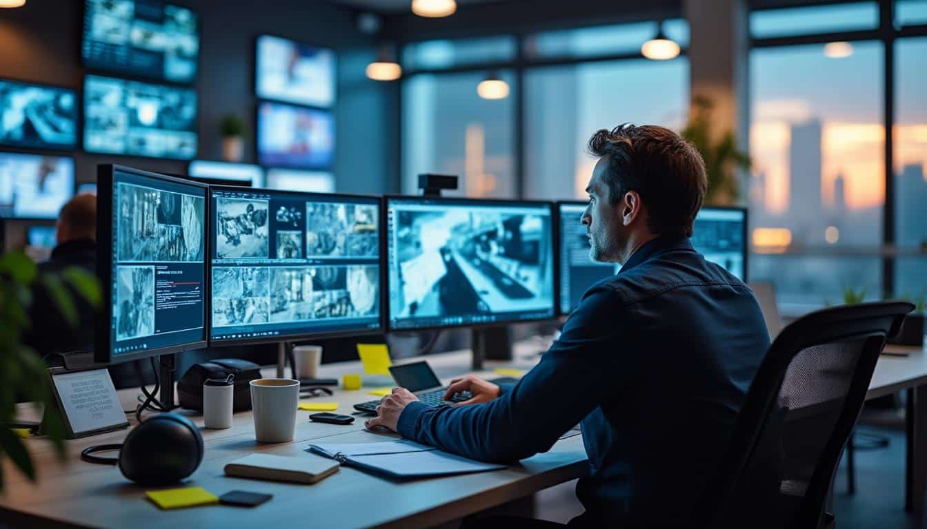 Illustration: Comprendre le métier d’opérateur en télésurveillance et son importance