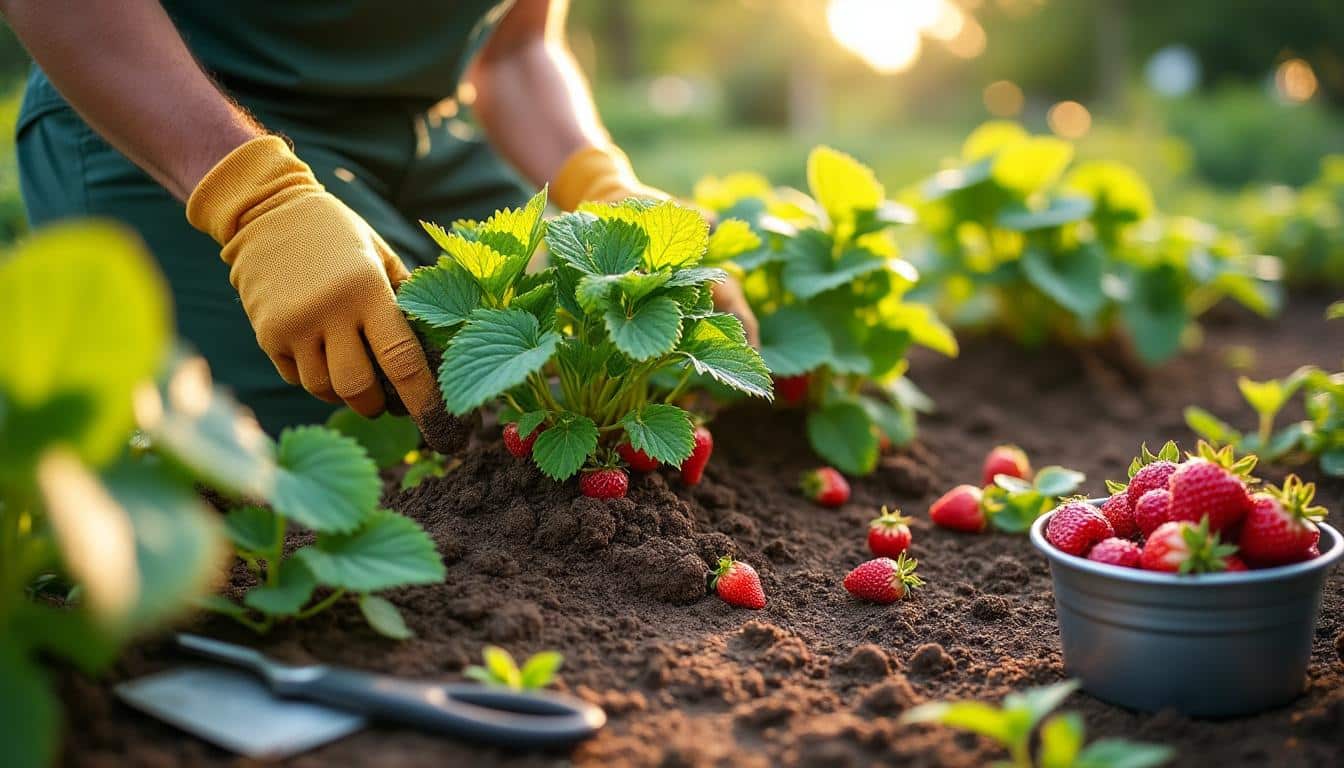 Illustration: Comprendre le rôle essentiel de l’engrais pour vos fraisiers