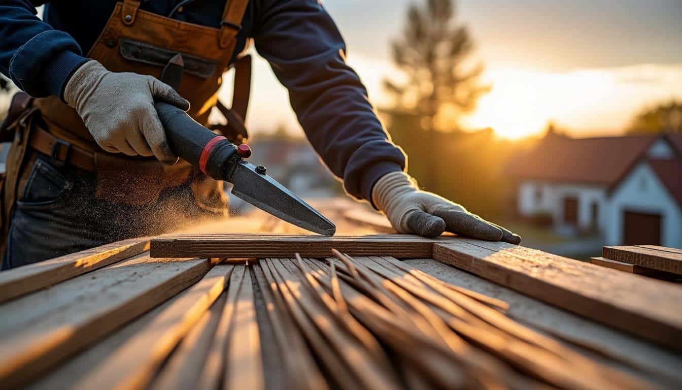 Illustration: Pourquoi la pose des liteaux est-elle cruciale pour une toiture en tuiles ?