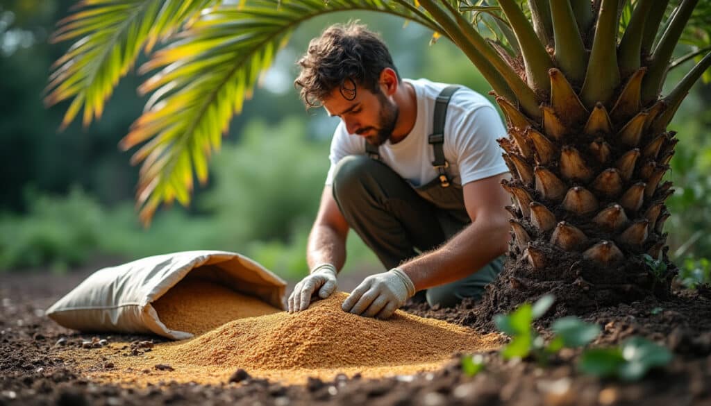 Engrais pour palmier extérieur : Choisir et appliquer efficacement
