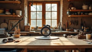 Établi pour la scie circulaire : guide pour un support stable et sûr
