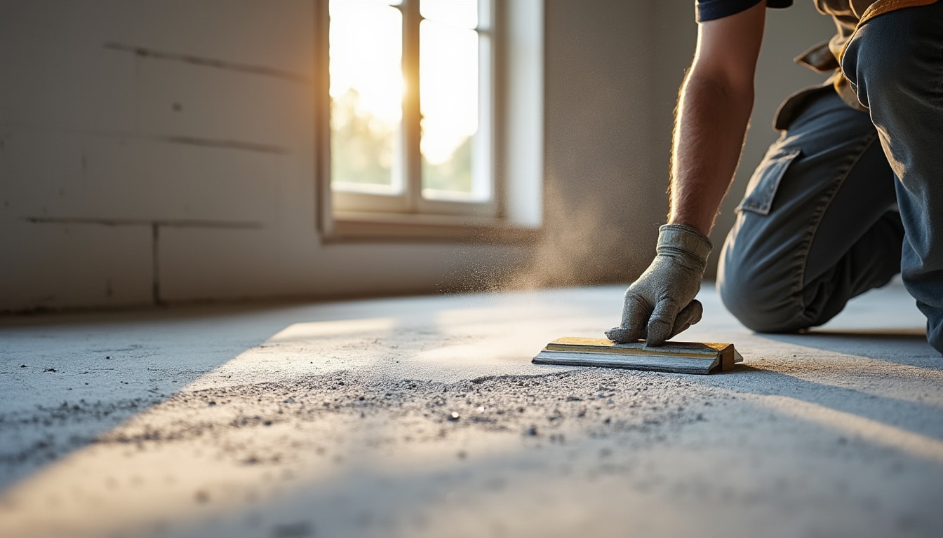 Temps de séchage du ragréage fibré : guide complet et conseils