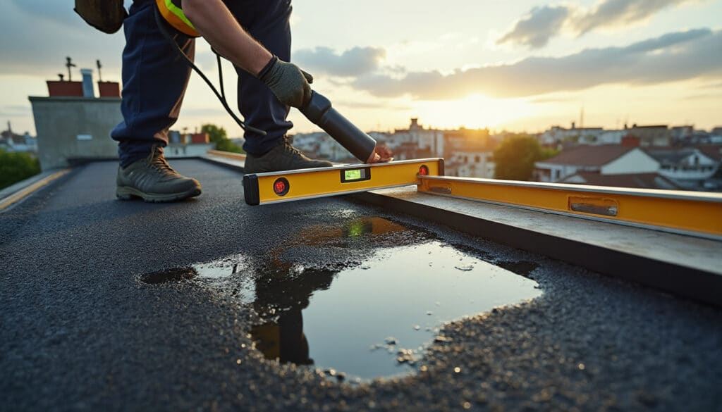 Toit plat avec pente : Guide pour une évacuation optimale