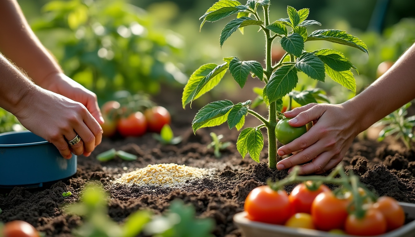 Illustration: Comprendre les besoins nutritionnels du plant de tomate