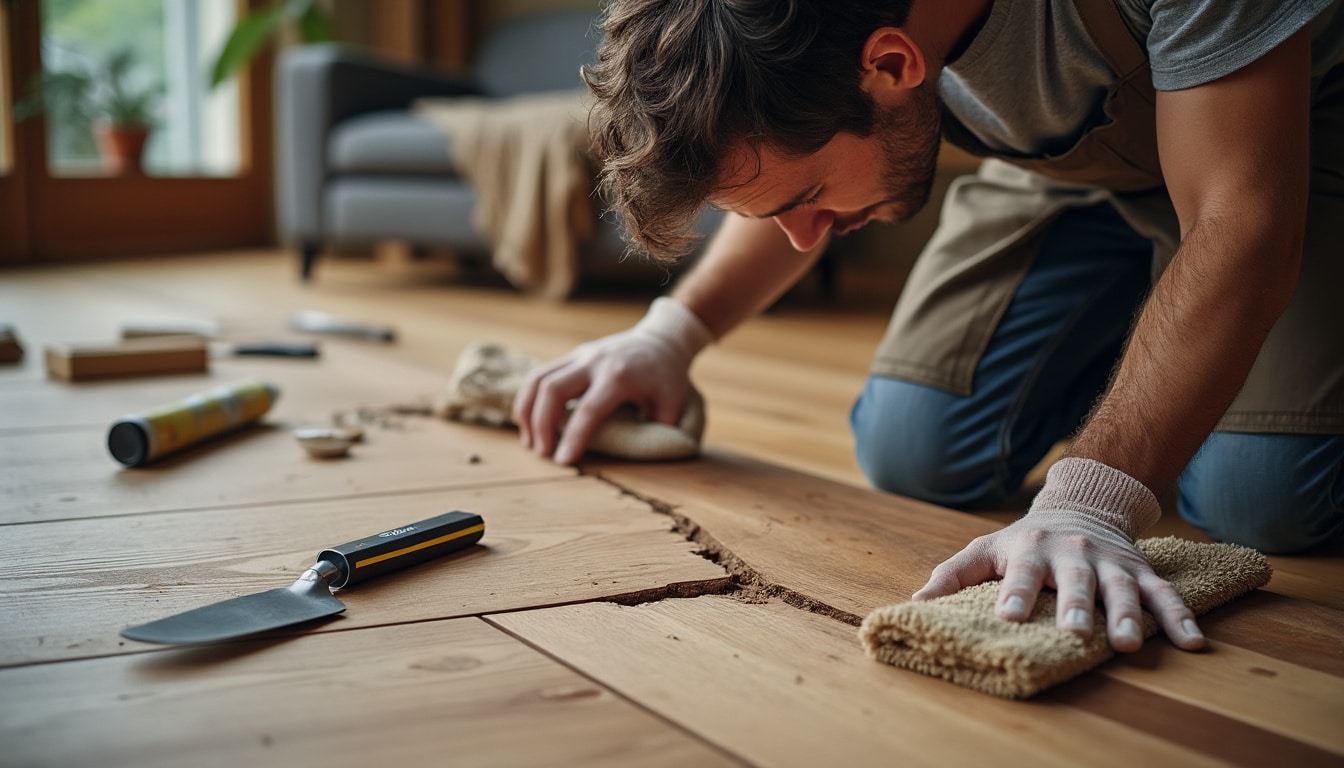 Illustration: Pourquoi il faut savoir réparer les dégâts sur un parquet en bois