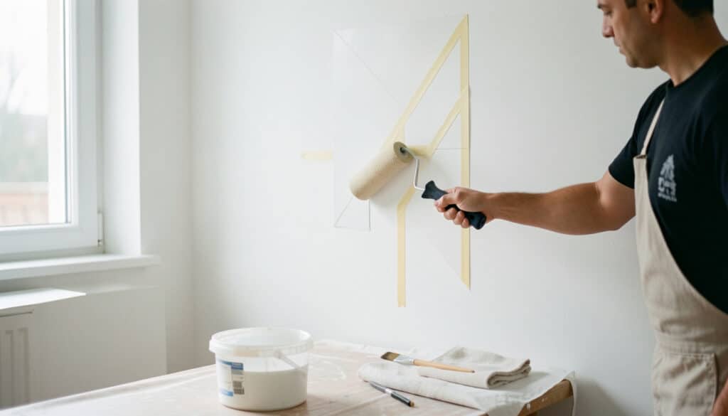 Réussir une peinture murale au pochoir sans bavure
