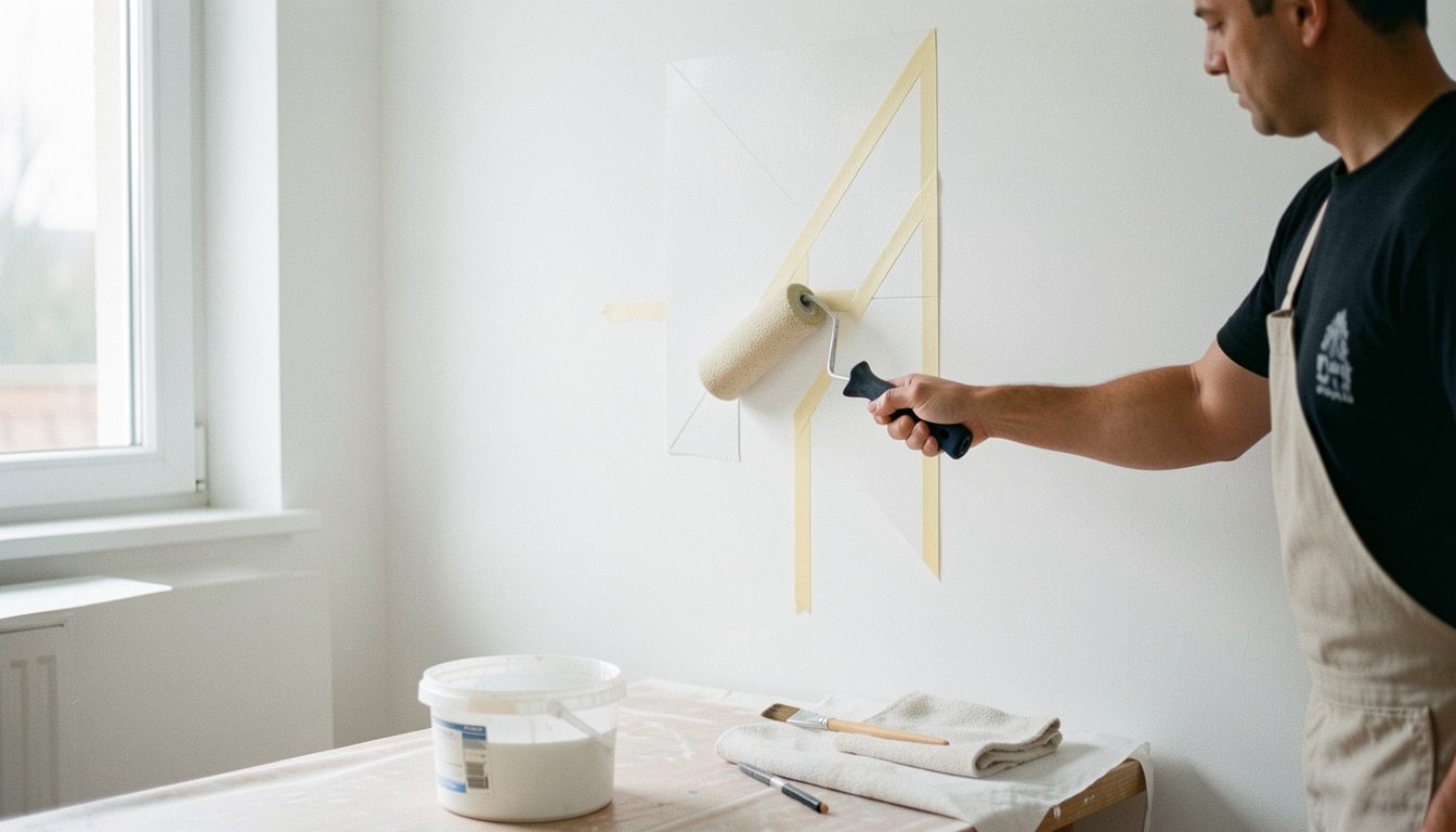 Réussir une peinture murale au pochoir sans bavure