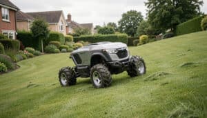 Quel robot tondeuse 4x4 choisir pour un terrain en pente