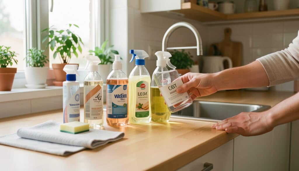 Bien choisir un produit de nettoyage pour la maison