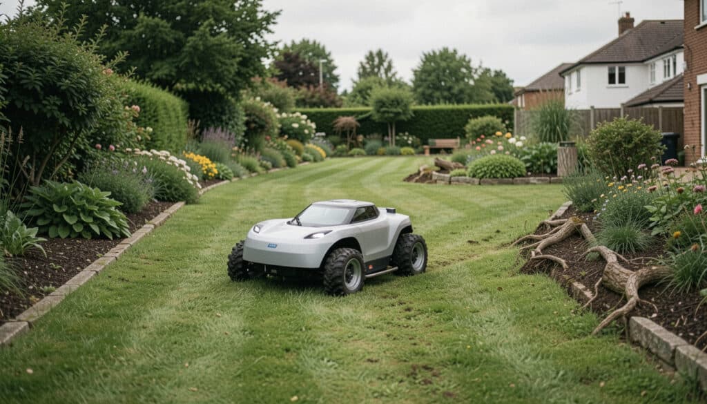 Quel robot tondeuse choisir pour un terrain difficile ?