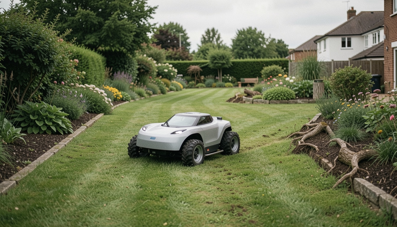 Quel robot tondeuse choisir pour un terrain difficile ?